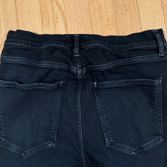 AGOLDE Sophie High Rise Dark Wash Skinny Jeans - Picture 9 of 11